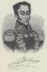 Simon Bolivar, venezuelansk militær og politisk leder af English School